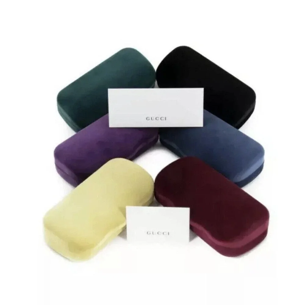 Gucci Sunglasses GG0956S 003 Black Gold Grey Square Woman AUTHENTIC - Picture 8 of 8